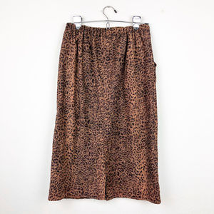 Skirts - Cheetah Print Skirt with Pockets Skirts - Cheetah Print Skirt with Pockets